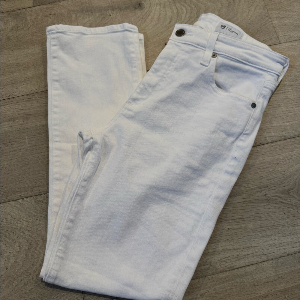 AG Adriano Goldschmied Women's Cream Skinny Jeans